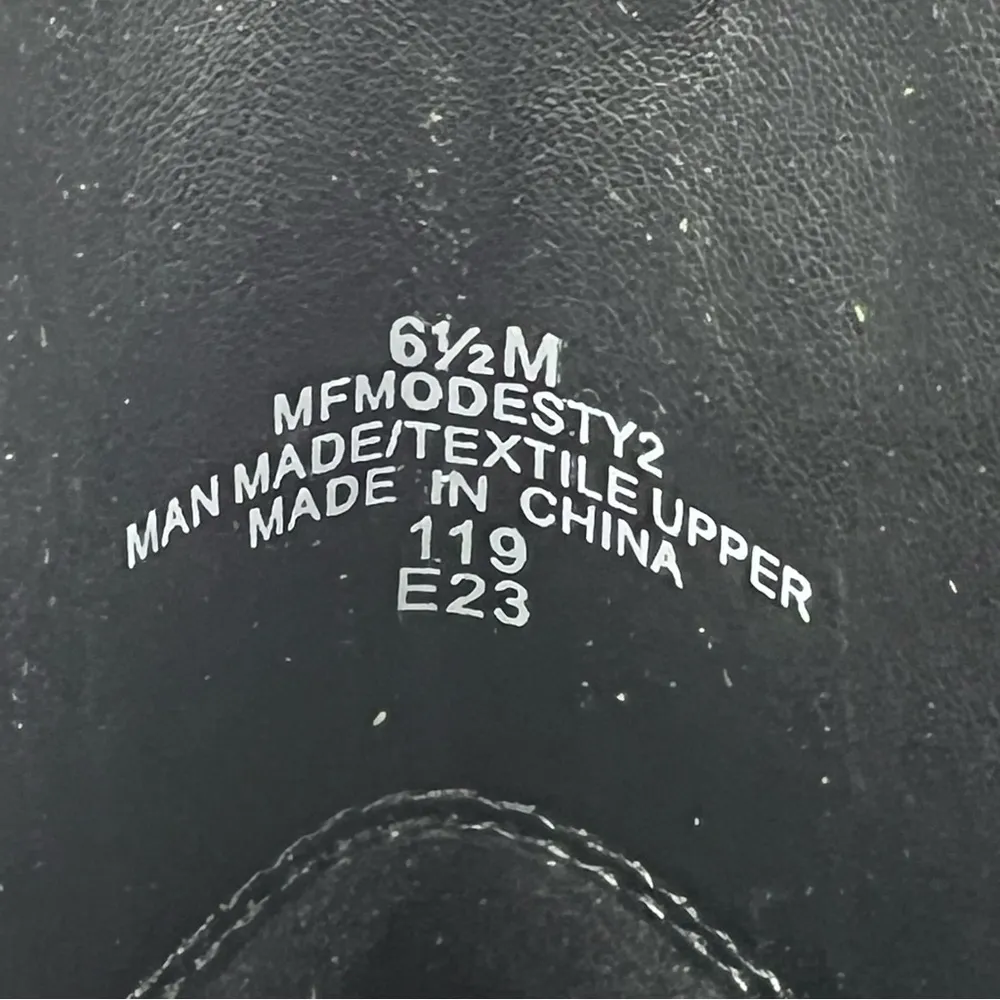 Marc Fisher Women's Modesty Block Heel Dress Booties 6.5M Black $149 - Image 5