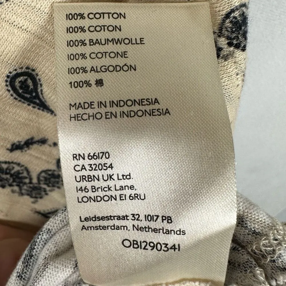 Free People FP Hey Girl Cross Back Handkerchief Flowy Tank Top Tea Combo XS NWT - Image 8