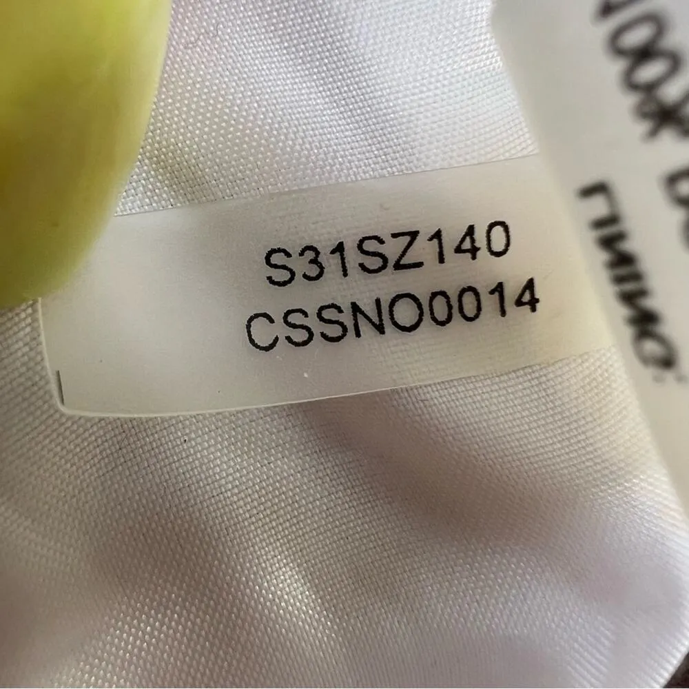 Calvin Klein cream gold metallic houndstooth pencil skirt NWT Size 12 - Image 10