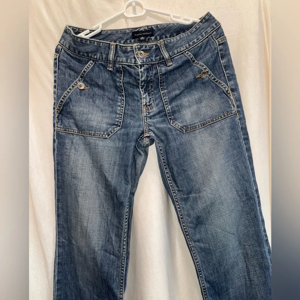 Vintage Banana Republic Boot Cut Low Rise Y2K Jeans - Image 9