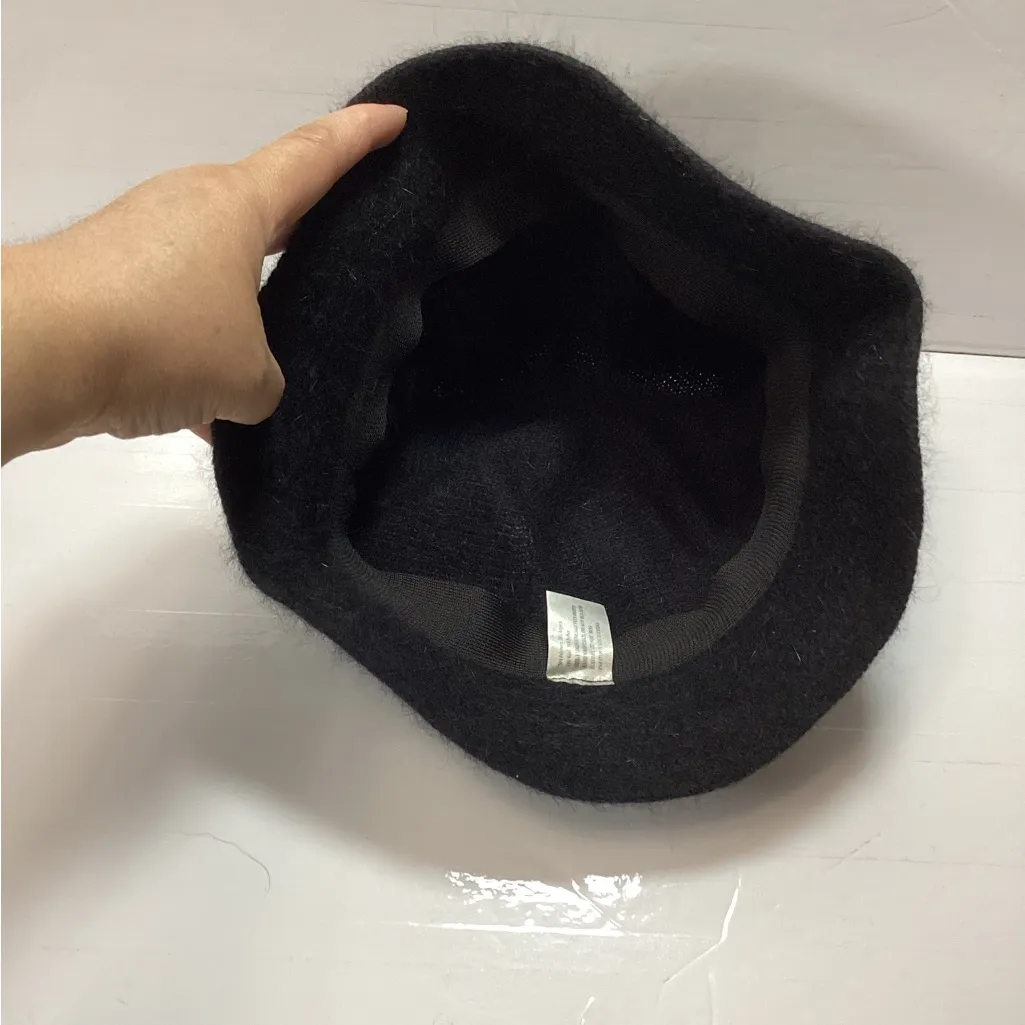 Black Women's Fuzzy Hat one size fits most - Image 5