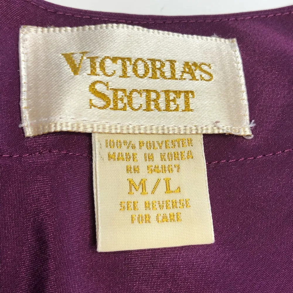 Victoria’s Secret Gold Label Nightie Slip Eggplant - Image 4