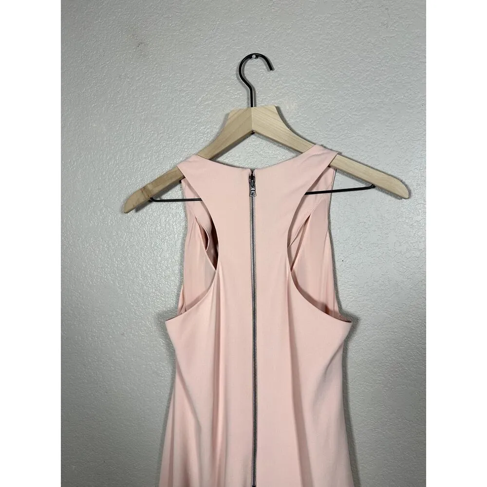 ALICE + OLIVIA Harmony Mini Racer Back Dress in Blush Size 2 - Image 8