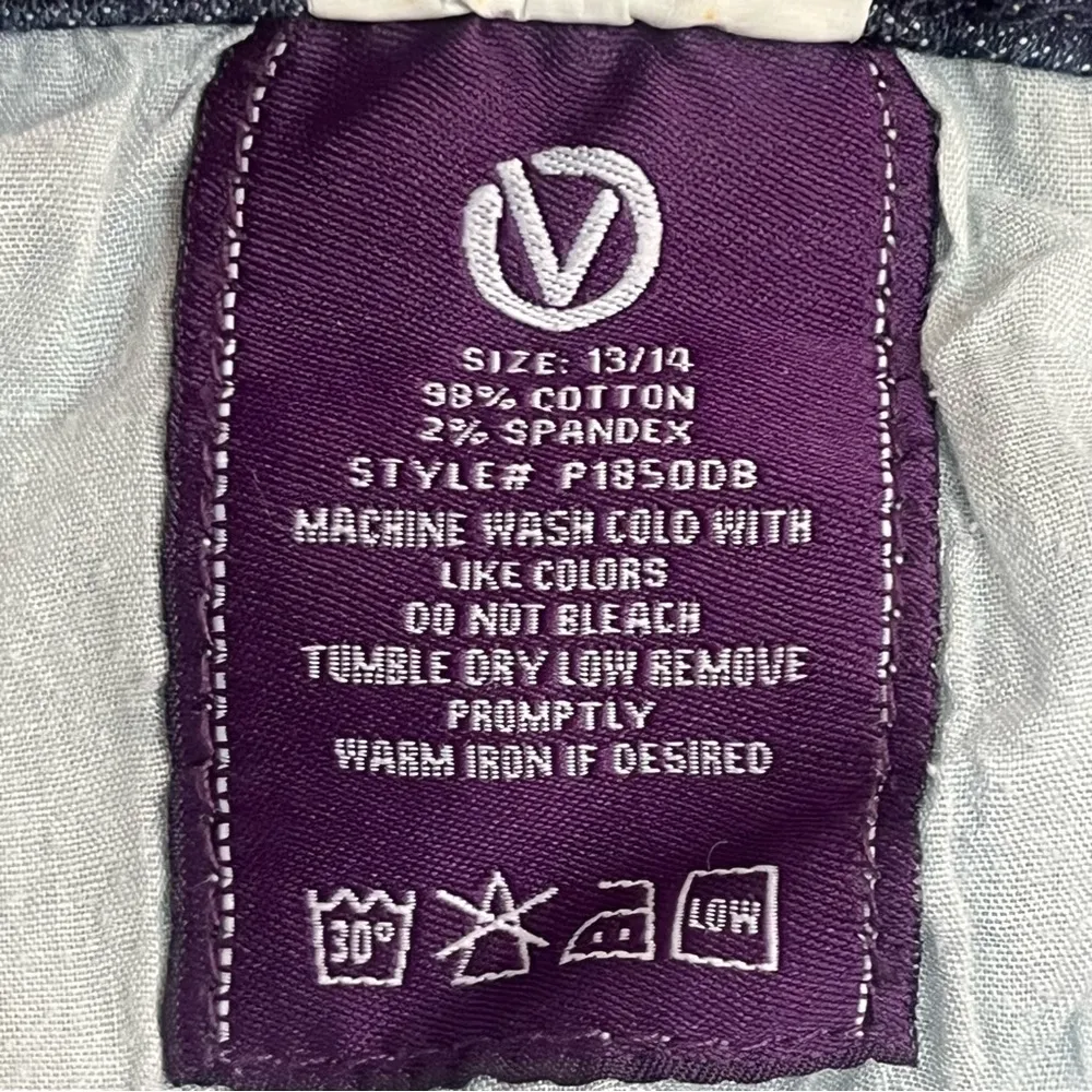 Women’s Vigoss For Dress Barn Straight‎ Leg Embellished Jeans Size 13/14 - Image 9