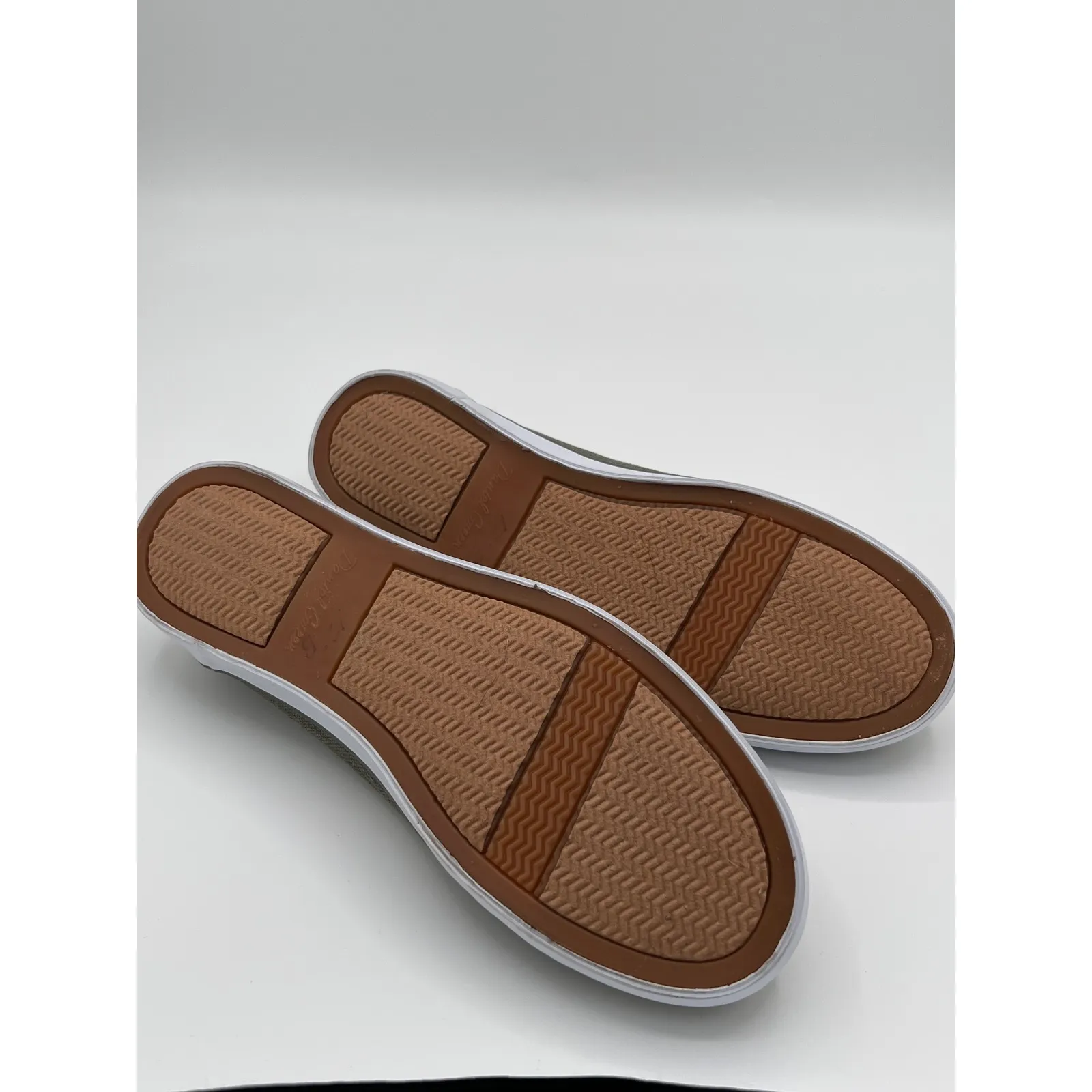 Daniel Green Jena Canvas Slip On Shoes‎ Comfort Casual Olive Green - Image 6