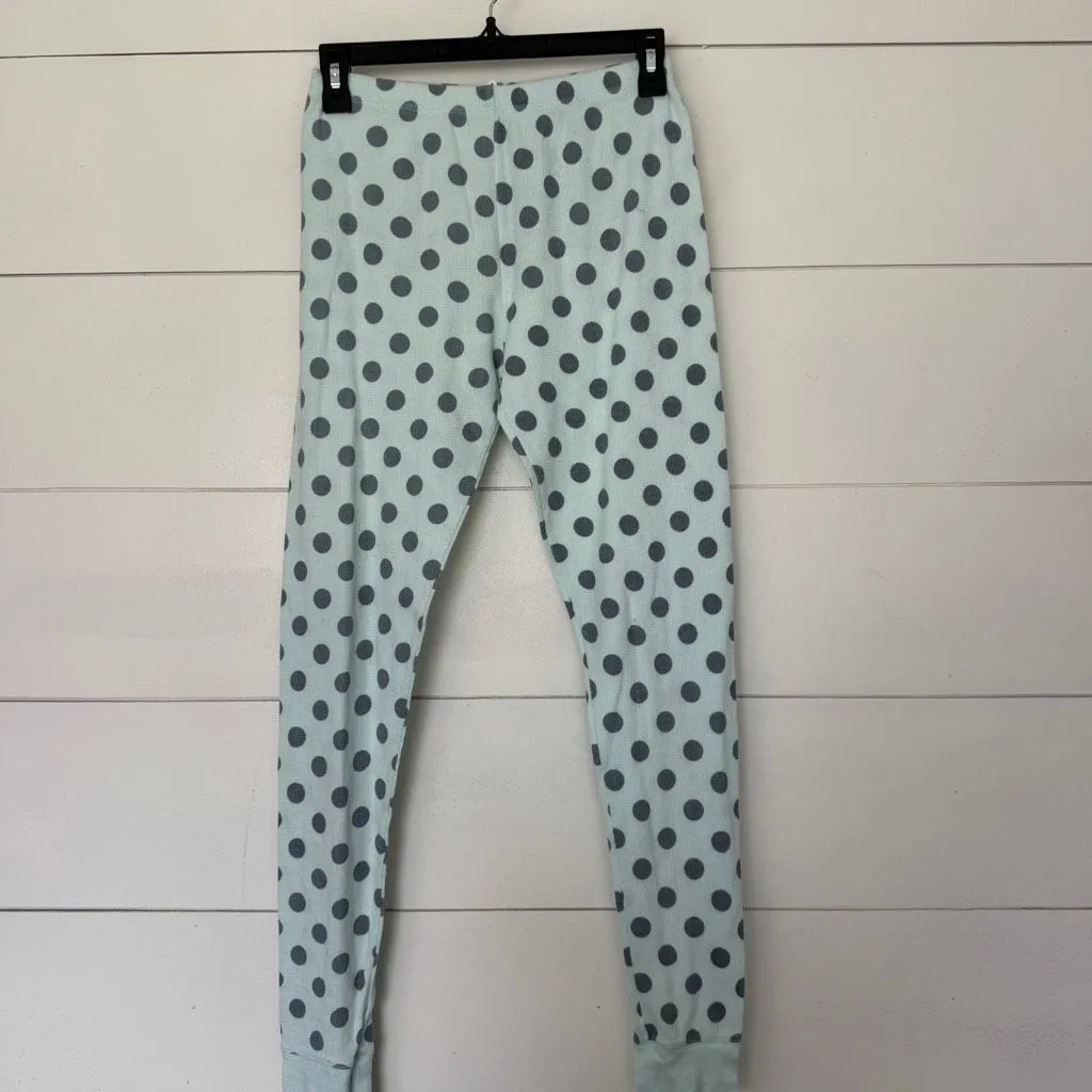 Victoria’s Secret Pink Women’s Small Mint Green Polka Dot Pajama Set - Image 6