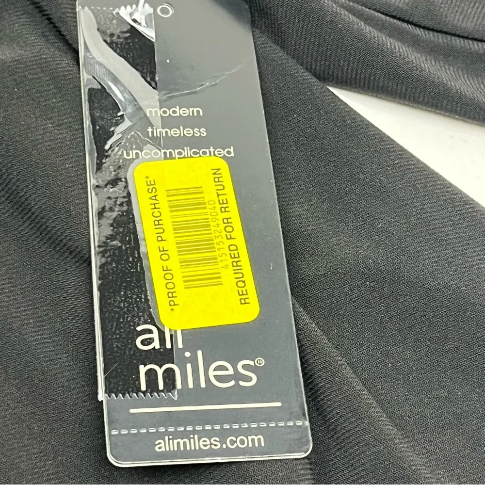 Ali Miles Mad For Plaid Tunic Top Long Sleeve Cowl Neck Womens PXL Petite XL NEW Black Size undefined - Image 5