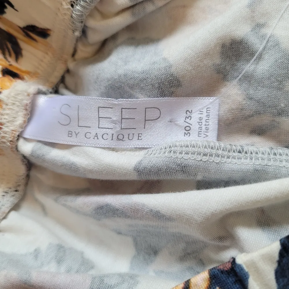Sleep by Cacique Floral Print Lounge Pajama Pants NWT - Image 6