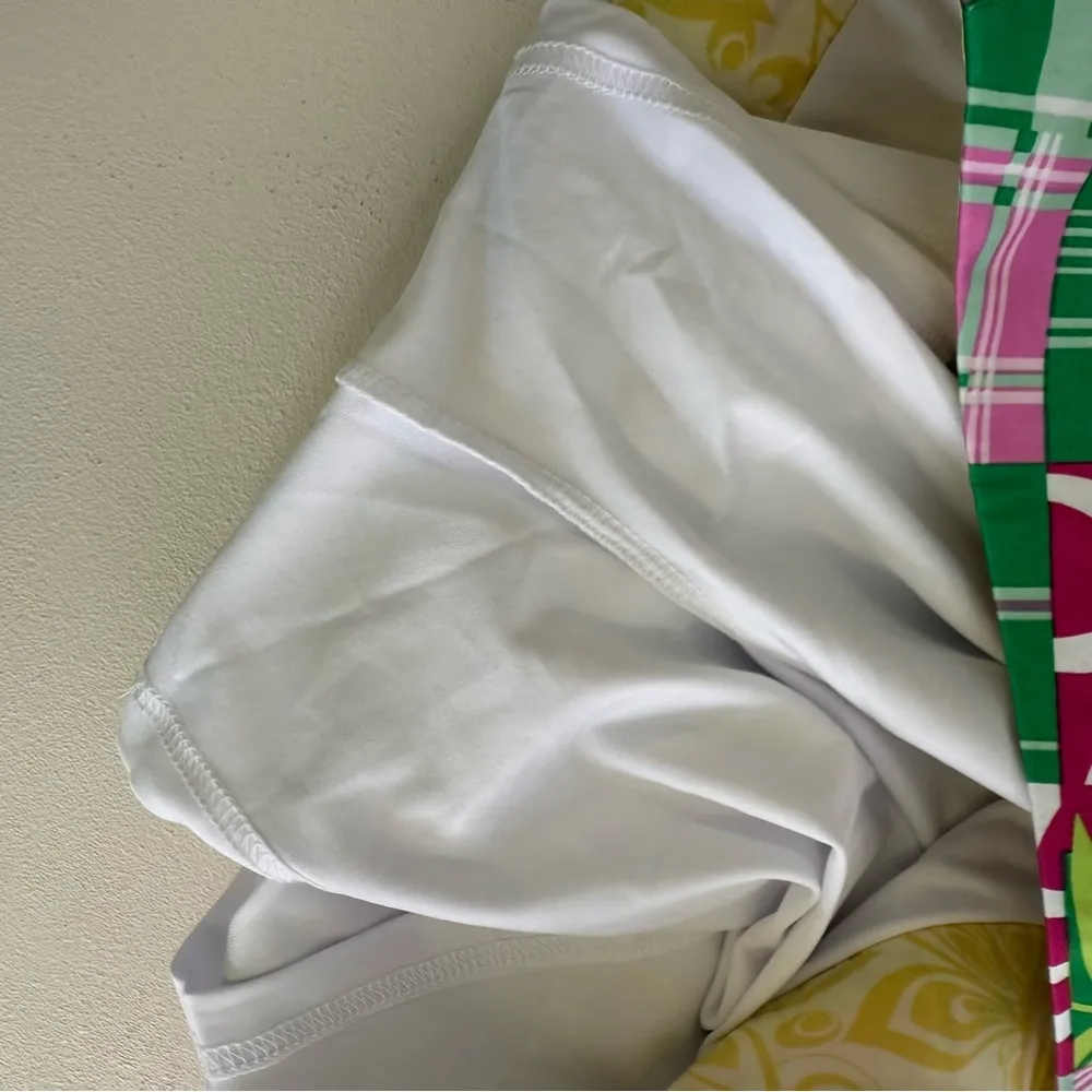 Loudmouth Women’s Patchwork Print Golf/Tennis Skort Size 14 Pink - Image 5