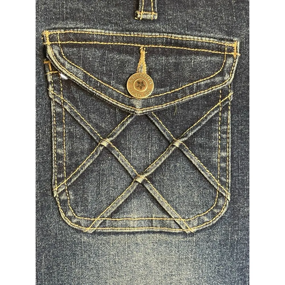 Arizona Jeans Women’s Slim Fit w/ Textured Front Pockets Size 14 - Image 6