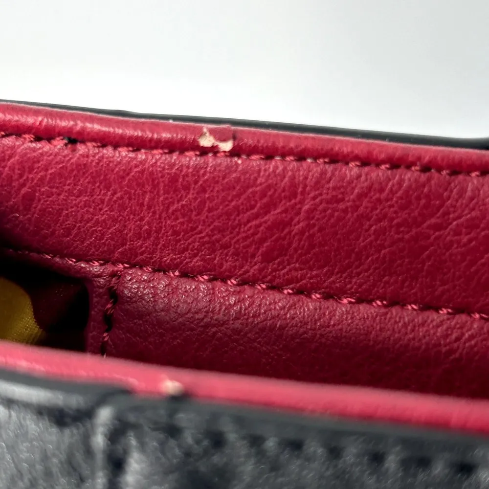 Harry Potter LOUNGEFLY Black Suit Tie Embroidered Crossbody Purse Rare Handle - Image 12