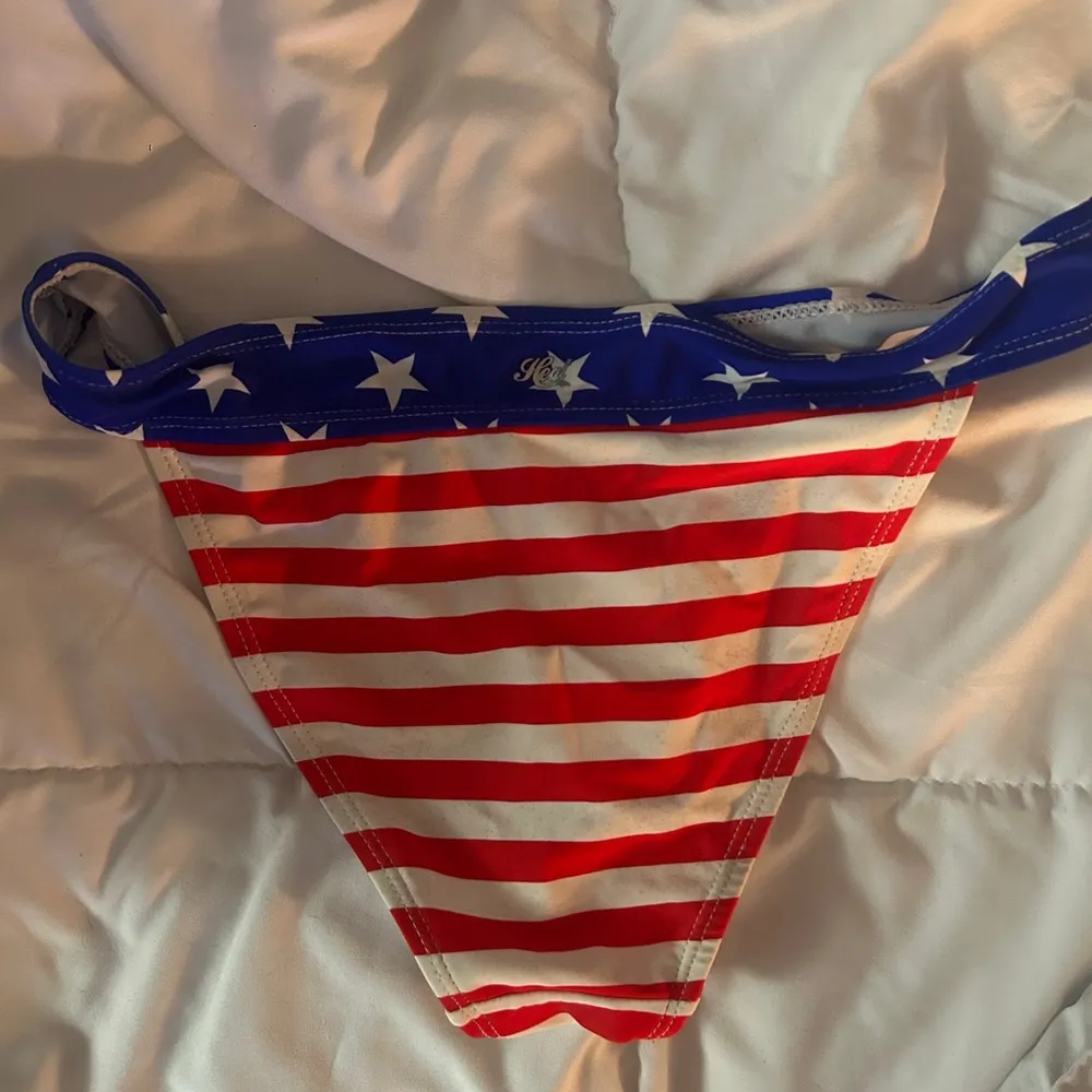 Patriotic Bikini Bottom Red Size M - Image 4