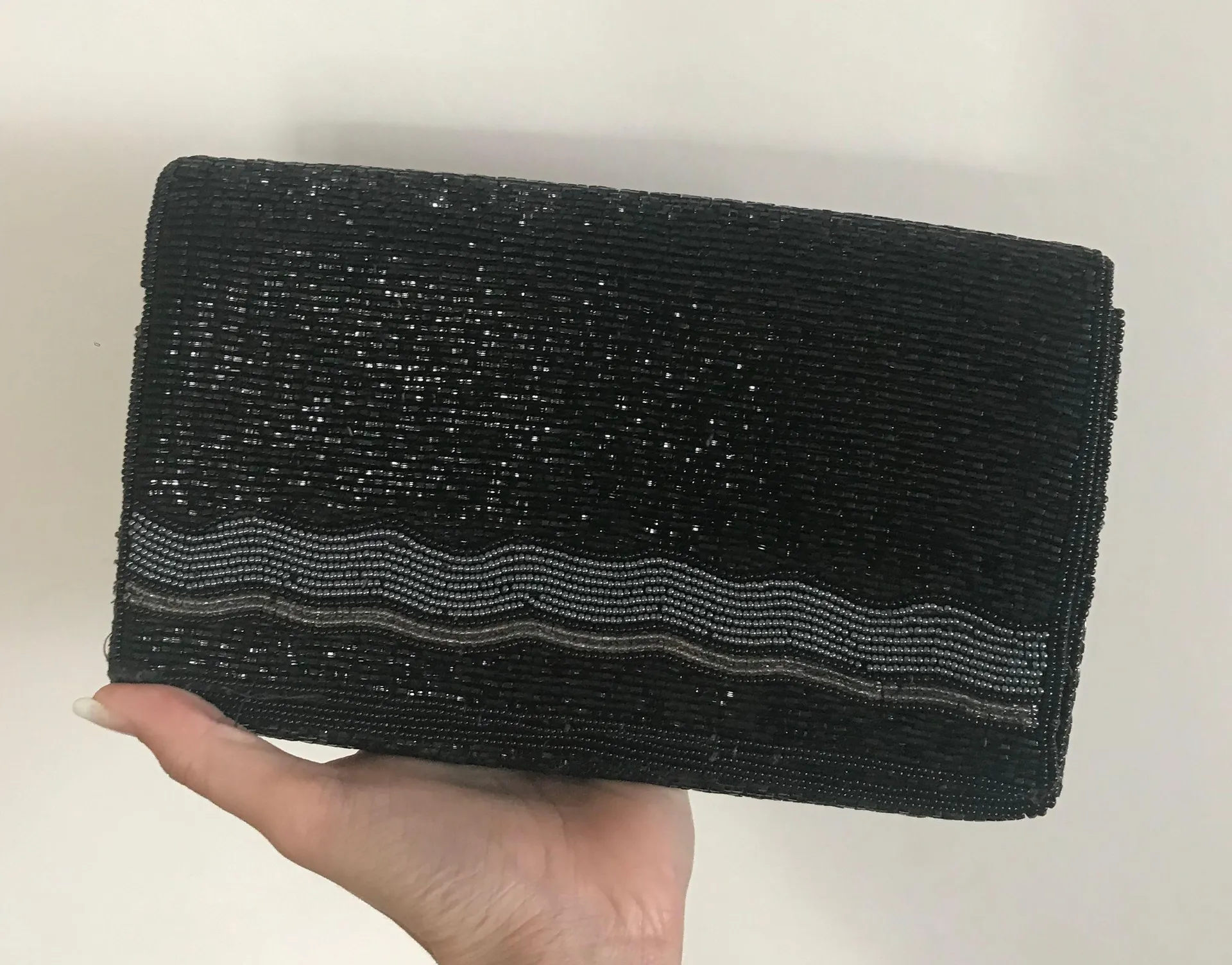 Beaded Clutch Black - Image 2