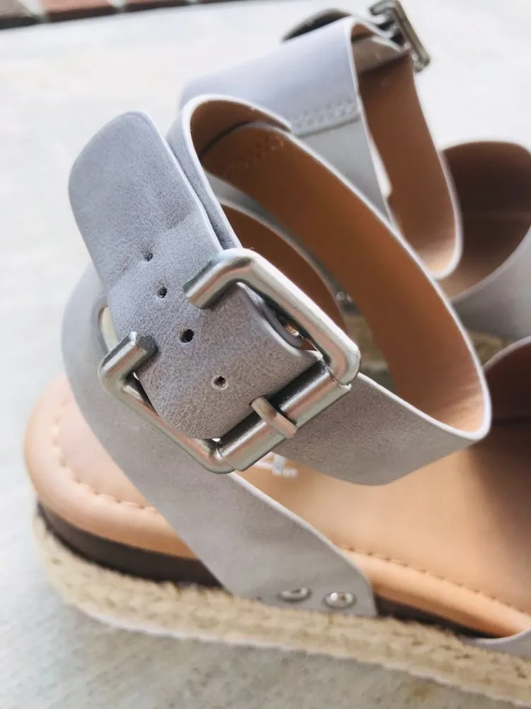 Soda Grey Espadrilles  - Image 4