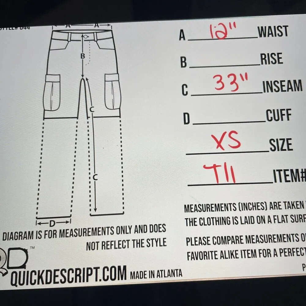 Free People Size XS Plaid Bethany Flare Pants Wife Leg Elastic Waist NEW NWT - Image 6