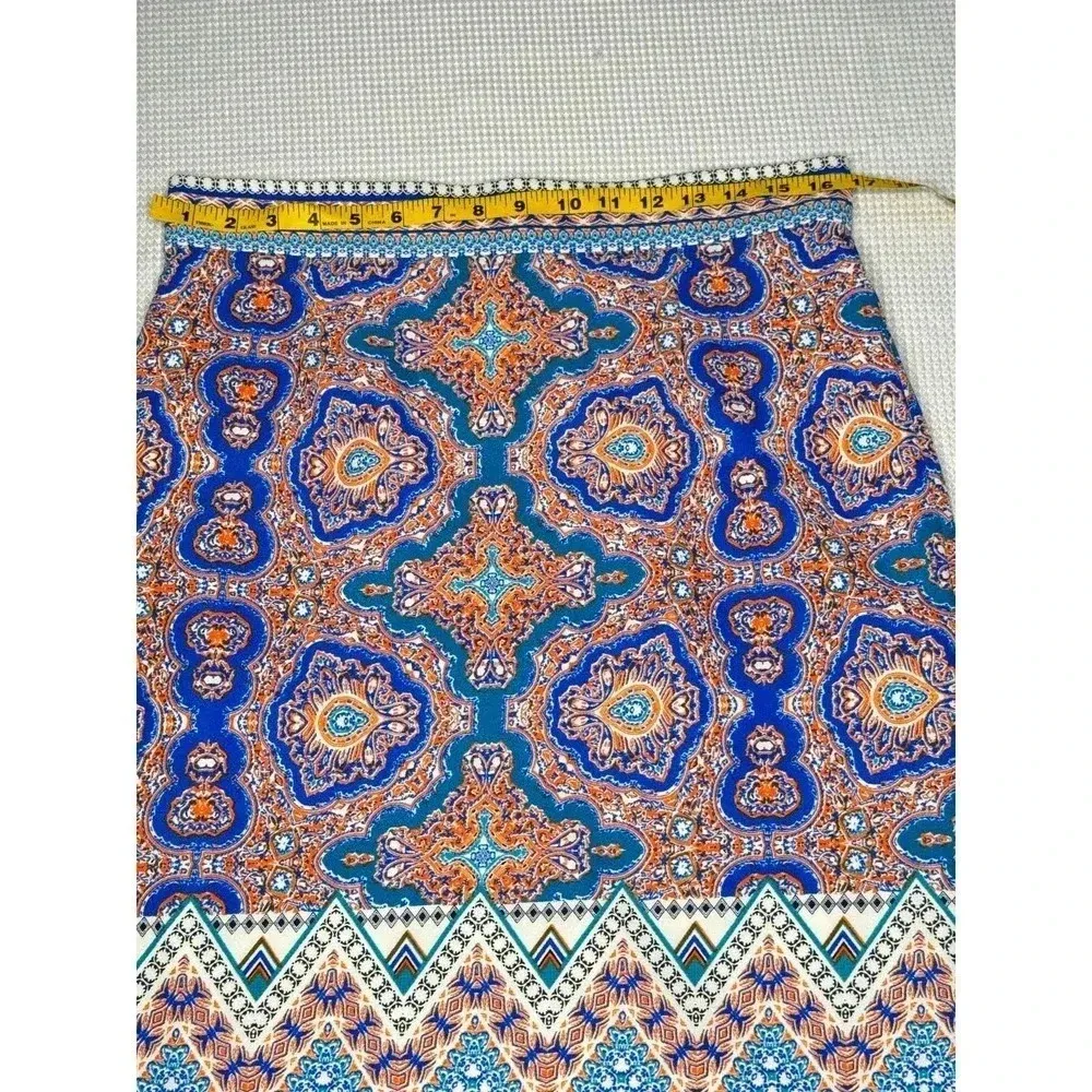 Antonio Melani Bright Printed Skirt SIZE 10 - Image 3