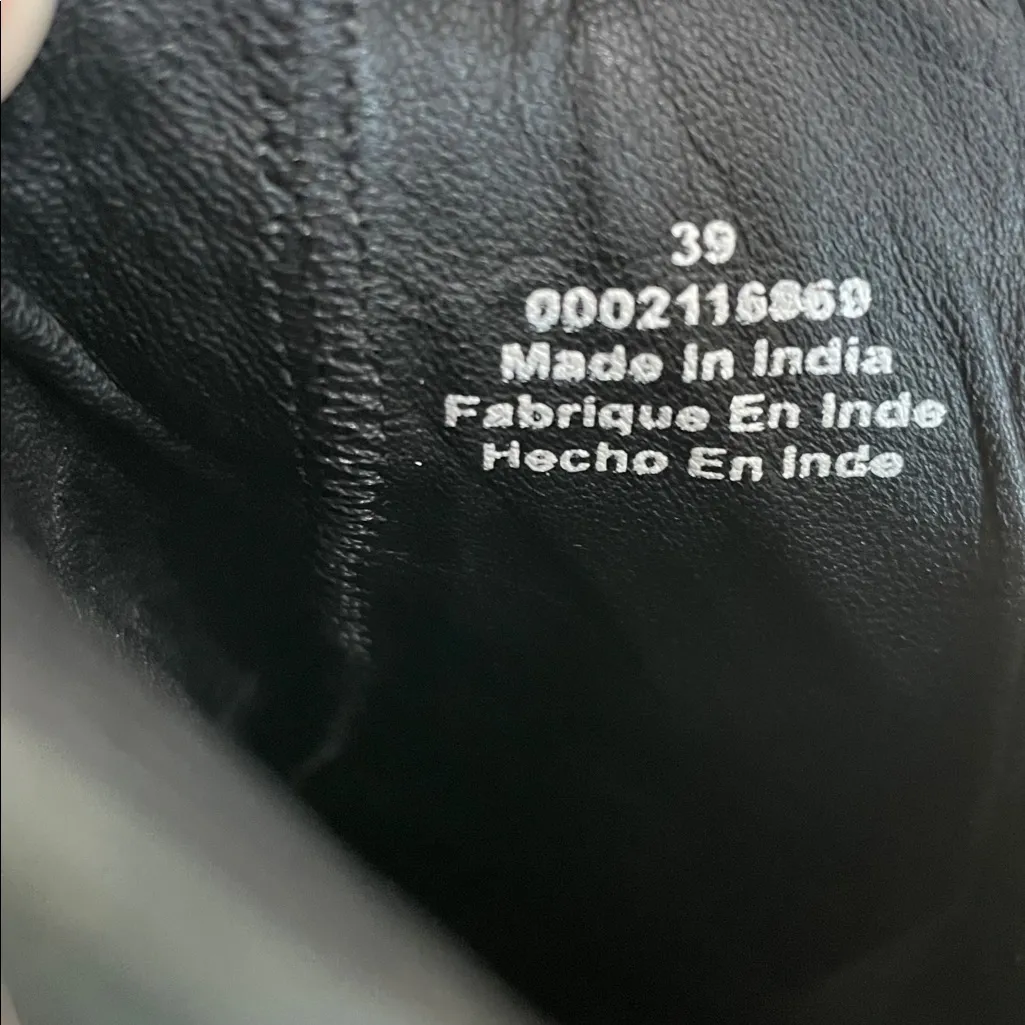 FREE PEOPLE Bungalow Clog Leather Booties Black Size 39 EU (8.5 US) - Image 15