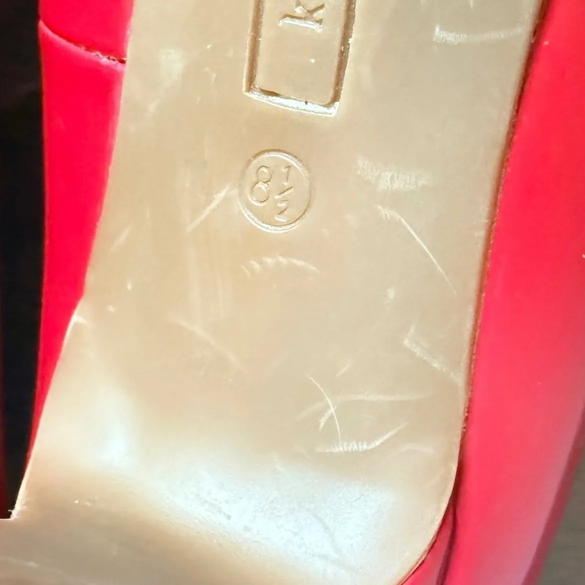 Kelly Katie Red Patent Leather Stiletto Pumps Heels Womens Size 8.5 - Image 8