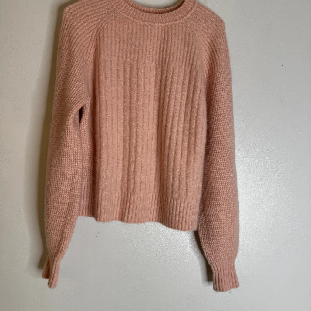 Athleta Layover‎ Crew Sweater | Orchid Pink Small CP - Image 2