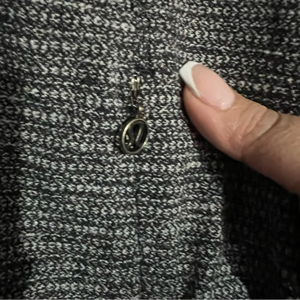 Daily Yoga Practice Gray and Black Zip-Up Jacket - Image 8