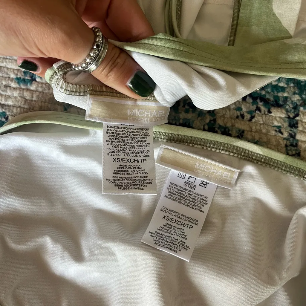 Michael Kors  Army green Bikini - Image 3