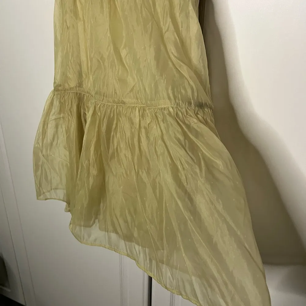 NWT Danielle Bernstein Sheer Organza Puff Sleeve Mini - Image 4