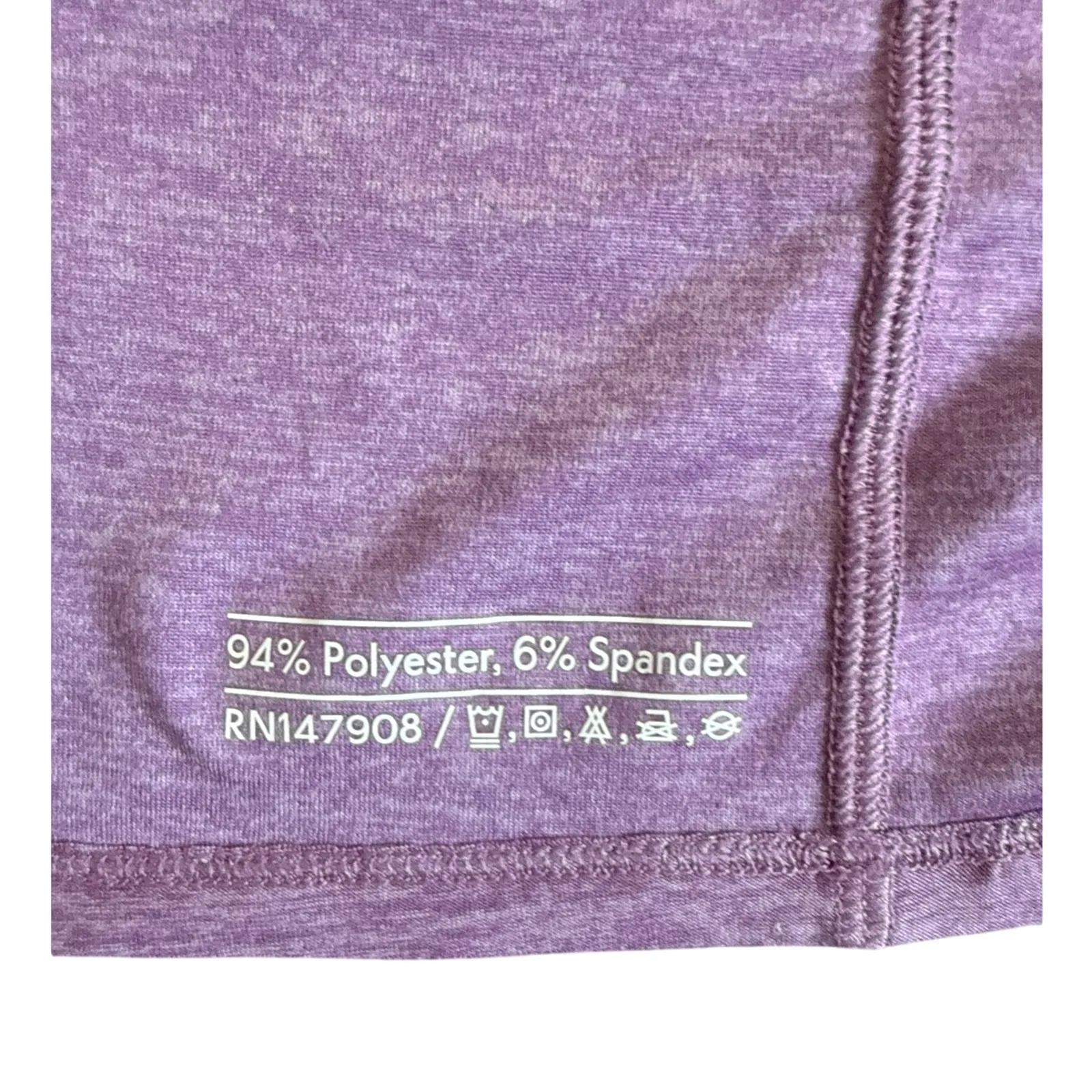 Outdoor Voices CloudKnit Cropped Tank Top  in Purple Size Small - Image 4