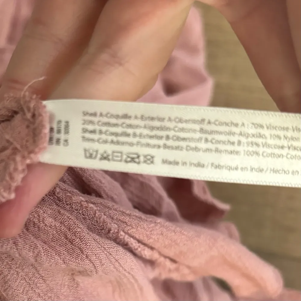 free people fp one adella rose crochet ruffle mini dress - Image 7