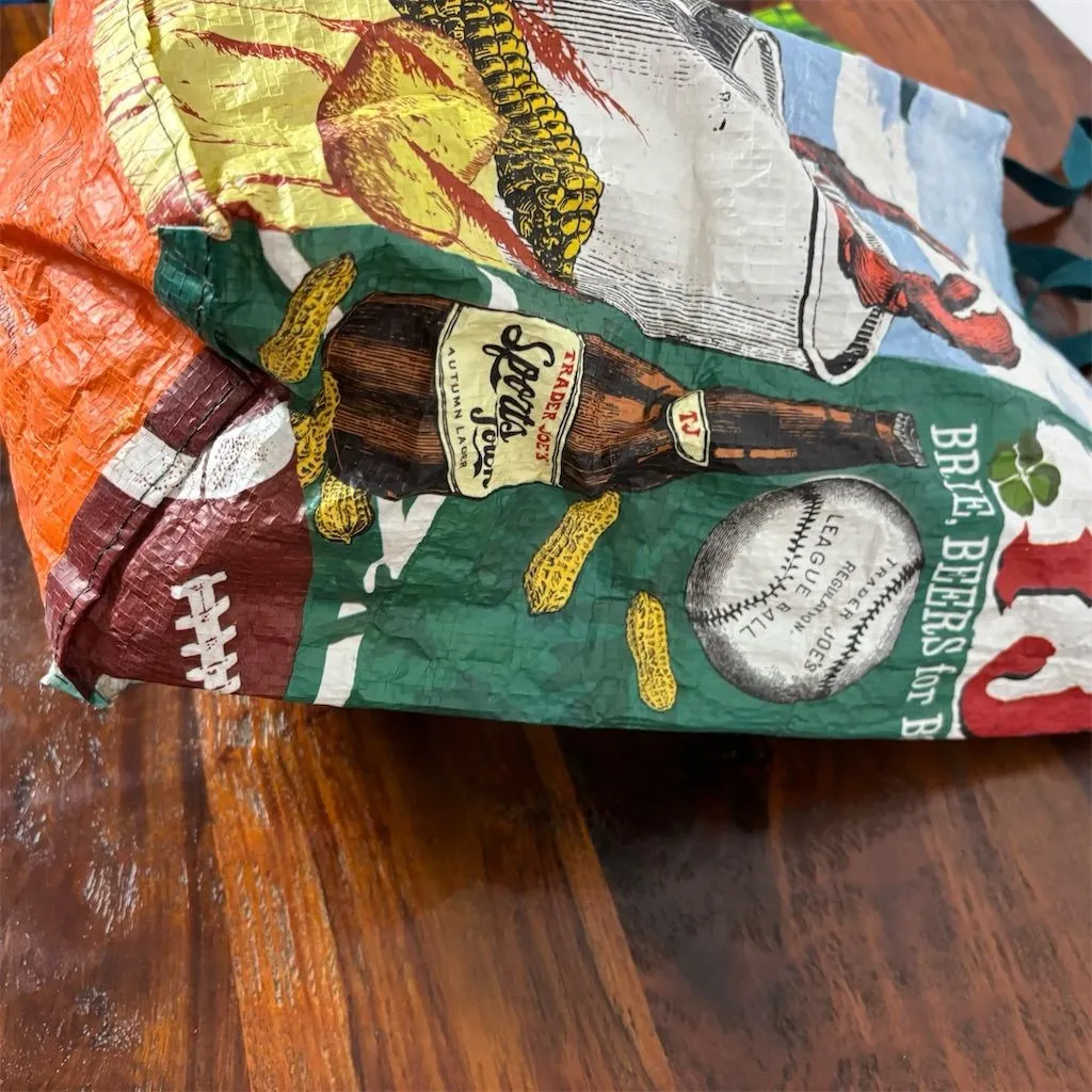 Trader Joe's‎ Reusable Grocery Tote Bag Boston Massachusetts - Image 3