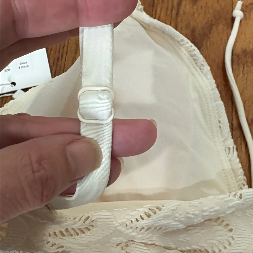 Andie Bikini Set Cabarete Top Super High Waisted Bottom Lace size Large NWT - Image 10