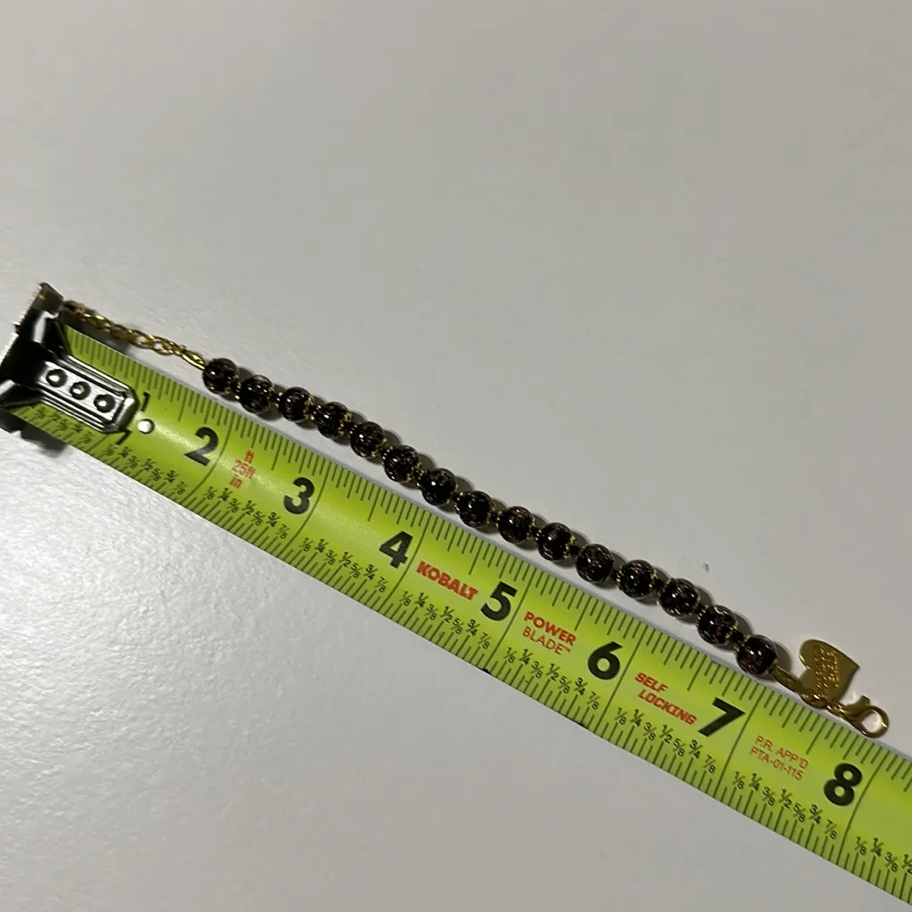 🇮🇹 Murano Glass 3 Beauties Set Black and Gold - Image 7