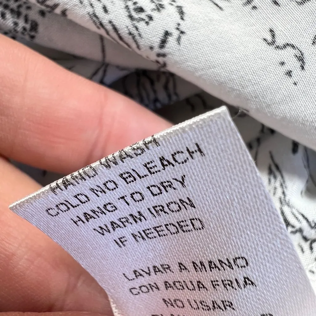 Roper Horse Cowboy Cowgirl Western Theme Sleeveless Top Black White Size Medium - Image 12