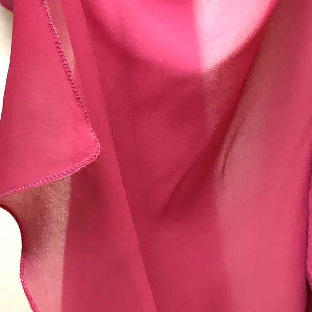 New York and Company Salmon Pink Cardigan w/Sheer lapels 🌸 - Image 4