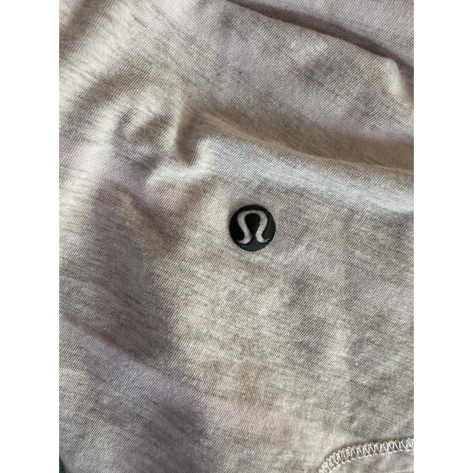 Lululemon‎ All Tied Up Pink Tank Top Pima Cotton Open Back Workout Yoga Casual 6 - Image 7