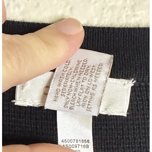 Chicos 3 US XL Black Button Front Cardigan‎ Knit Career Preppy Going Out Travel - Image 5