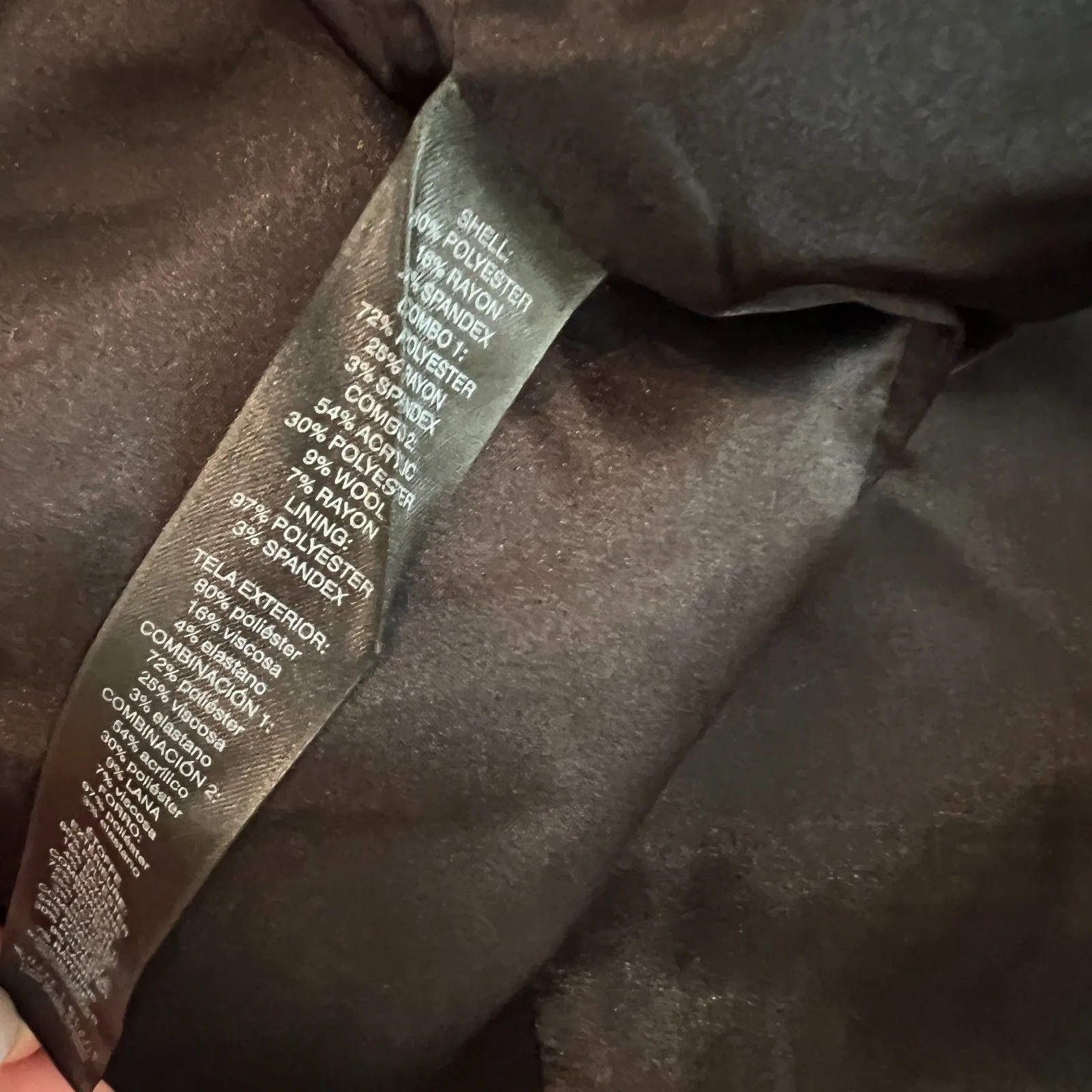 White House Black Market 2 skirt mixed fabric mini skirt - Image 9