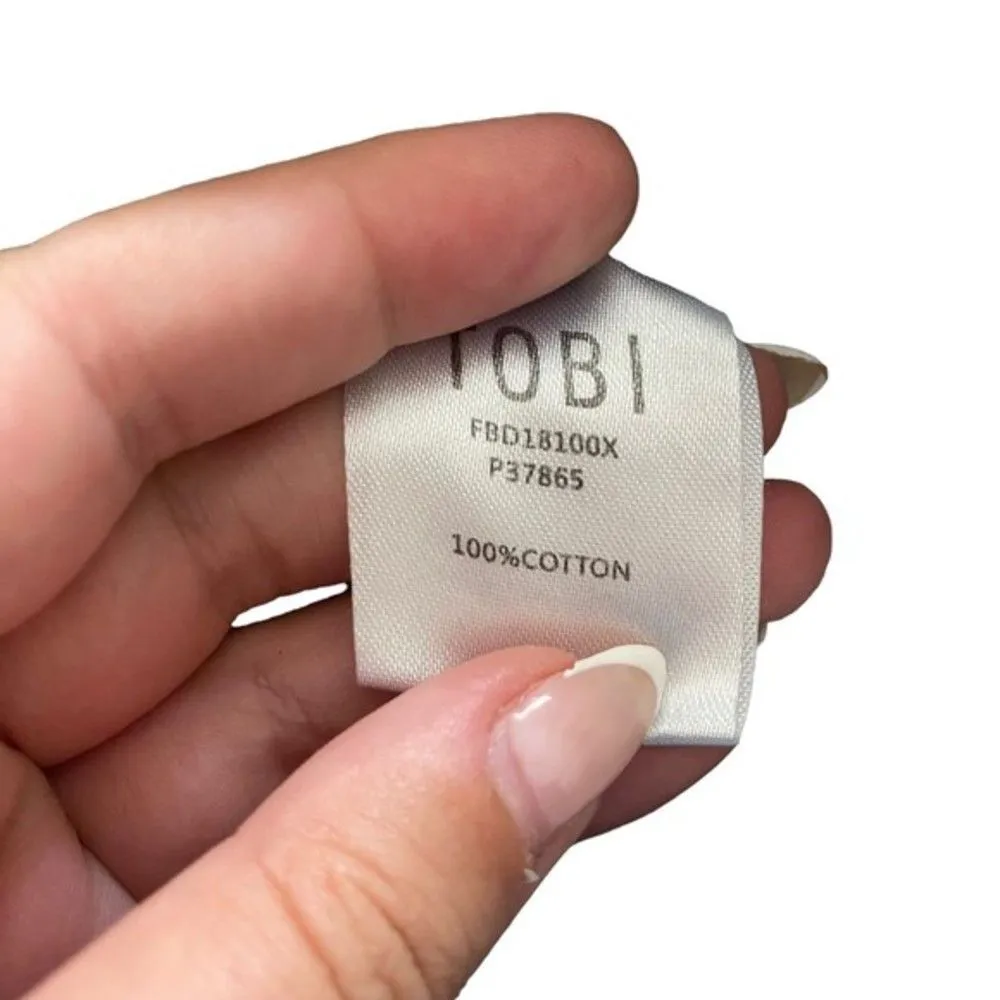 TOBI DENIM Distressed Mom Jean Sz 26‎ - Image 4