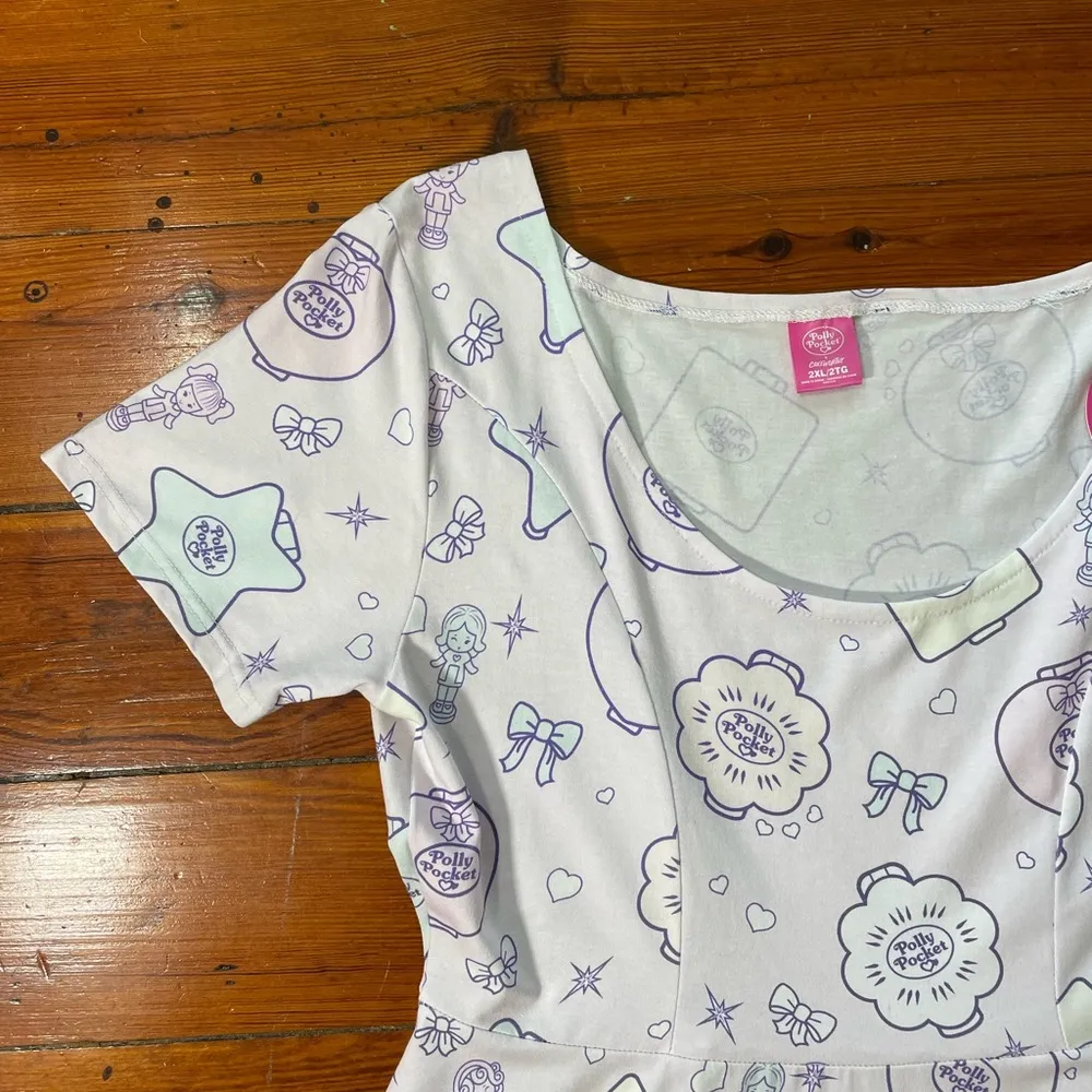 NWT Cakeworthy x Mattel Polly Pocket Scoop Neck Dress - Image 9