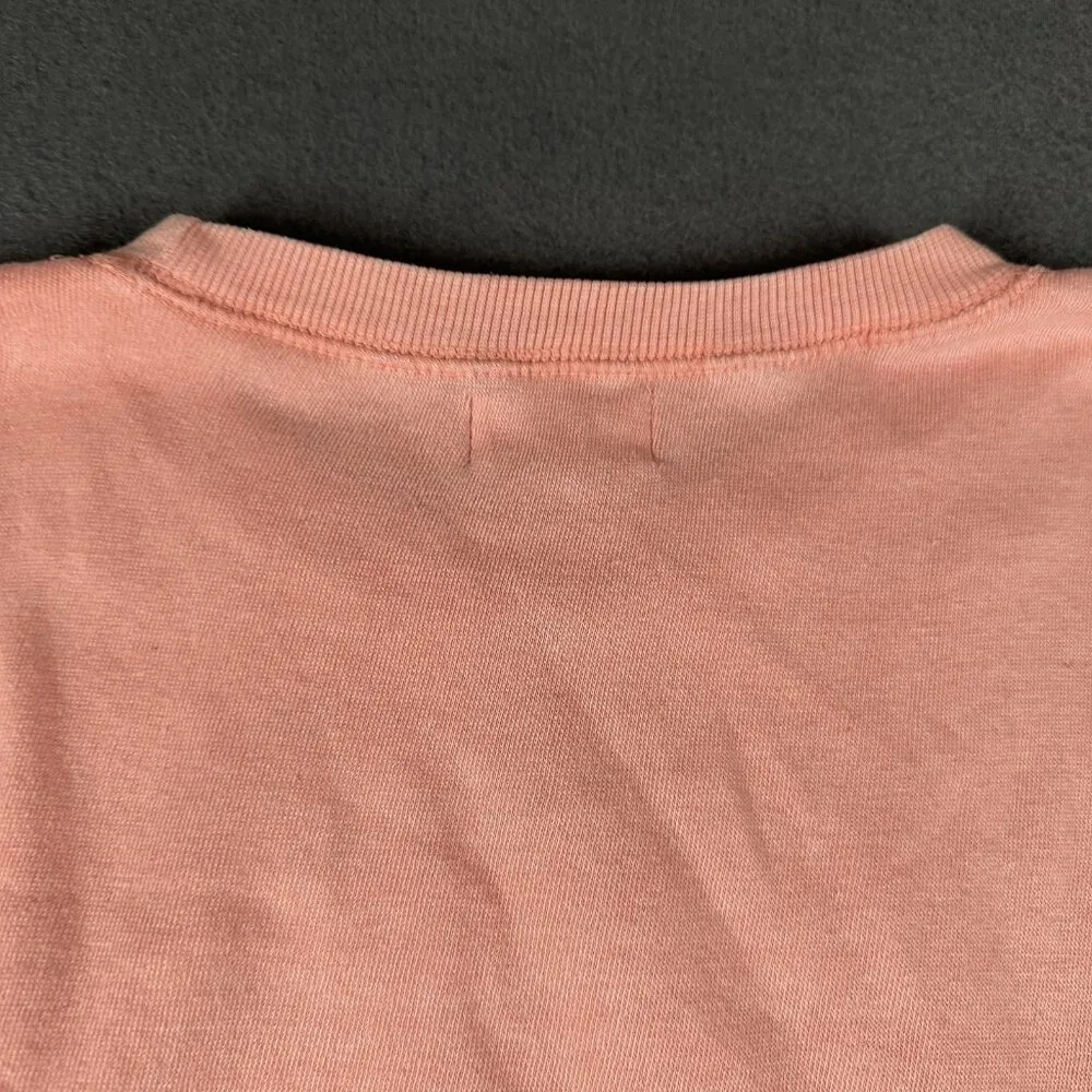 Vintage Surf Style Sweatshirt Womens S Crewneck Rainbow Wave Graphic Pullover - Image 11