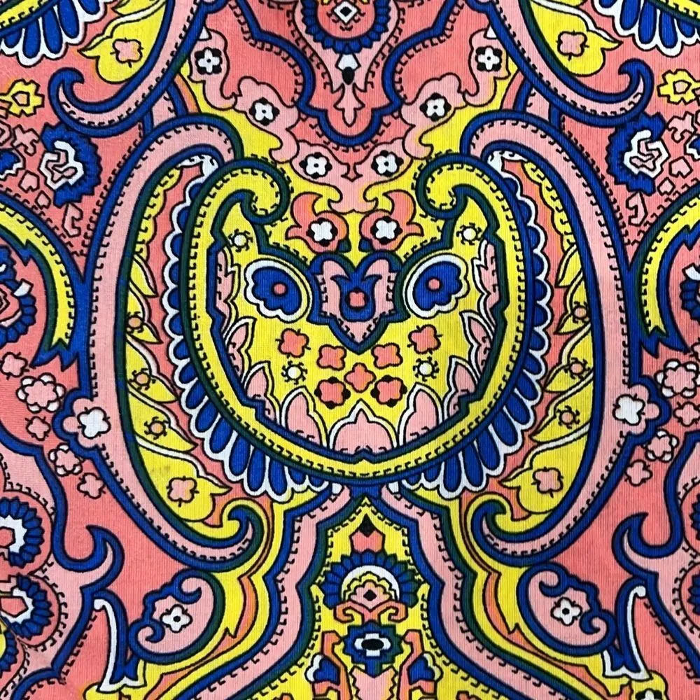 WinWin Multicolor Paisley Half Sleeve Lace Boho Tunic L-XL - Image 11