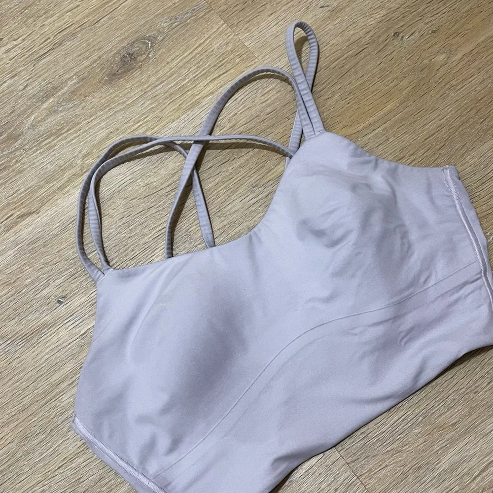 Lululemon Like A Cloud Longline Bra, Light Support B-C Cup Strawberry Milkshake - Image 8
