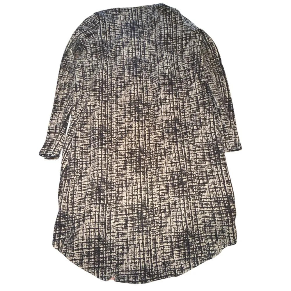 Women's Long Brown Cardigan Sweater Size M - Image 5