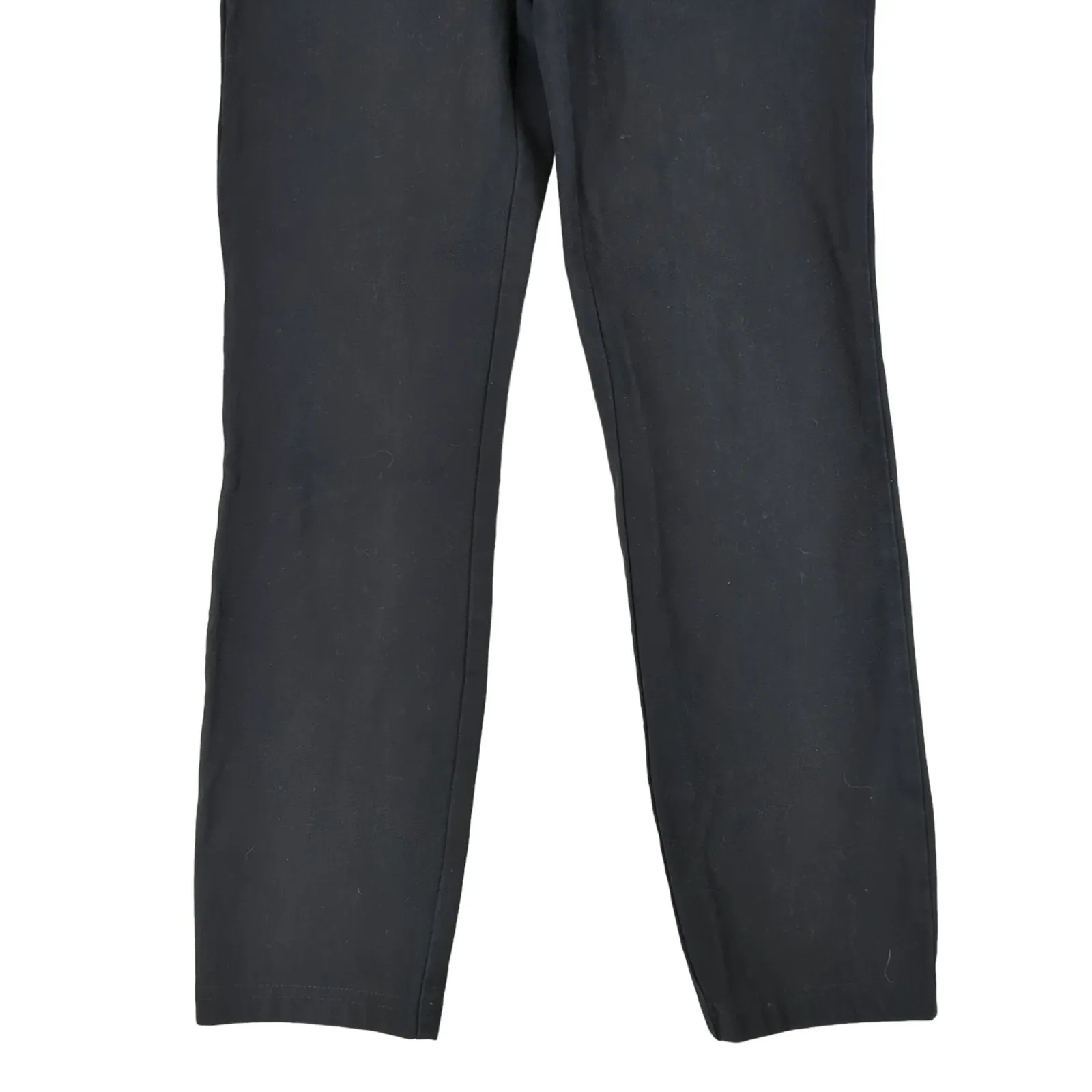 Aritzia Wilfred Free High Rise Ankle Pants Black Cotton Stretch Women's Size 8 - Image 4