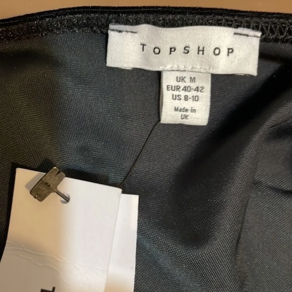 COPY - Topshop women’s black velvet bandeau soft Sz 8-10 NWT - Image 48