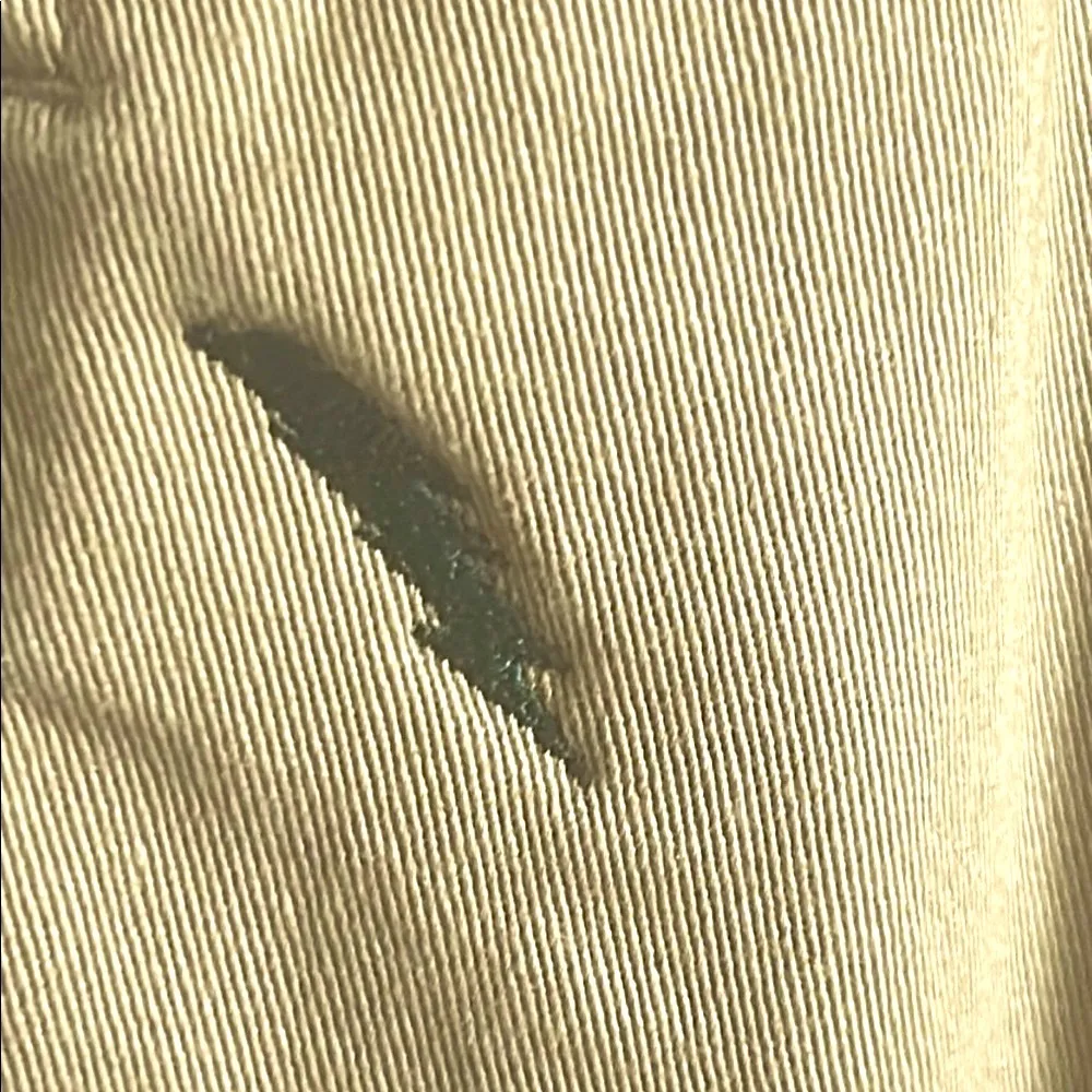 Lands' End Tan Khaki Chinos Classic Straight - Image 3