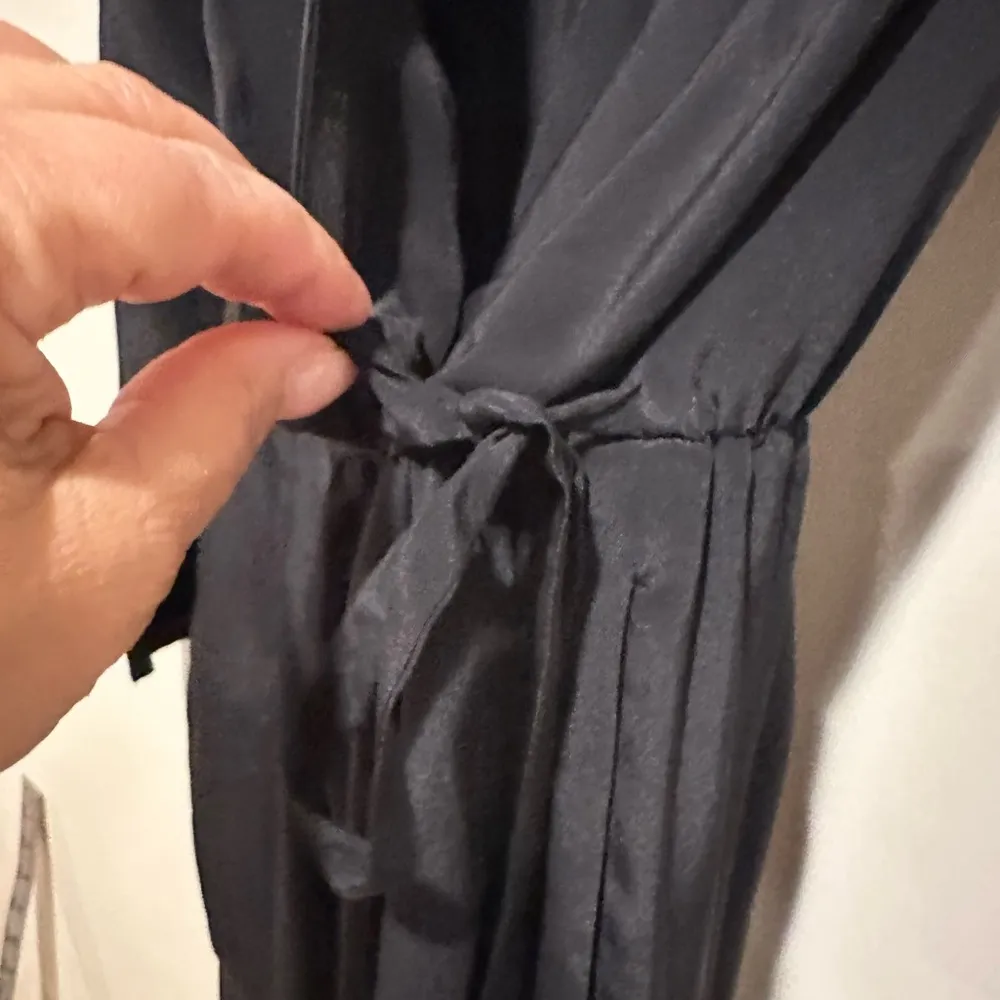 Rory Beca Revolve Black Silk Long Sleeve jumpsuit S - Image 7