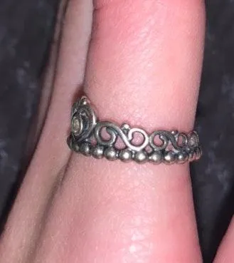Pandora Princess Ring Silver - Image 2