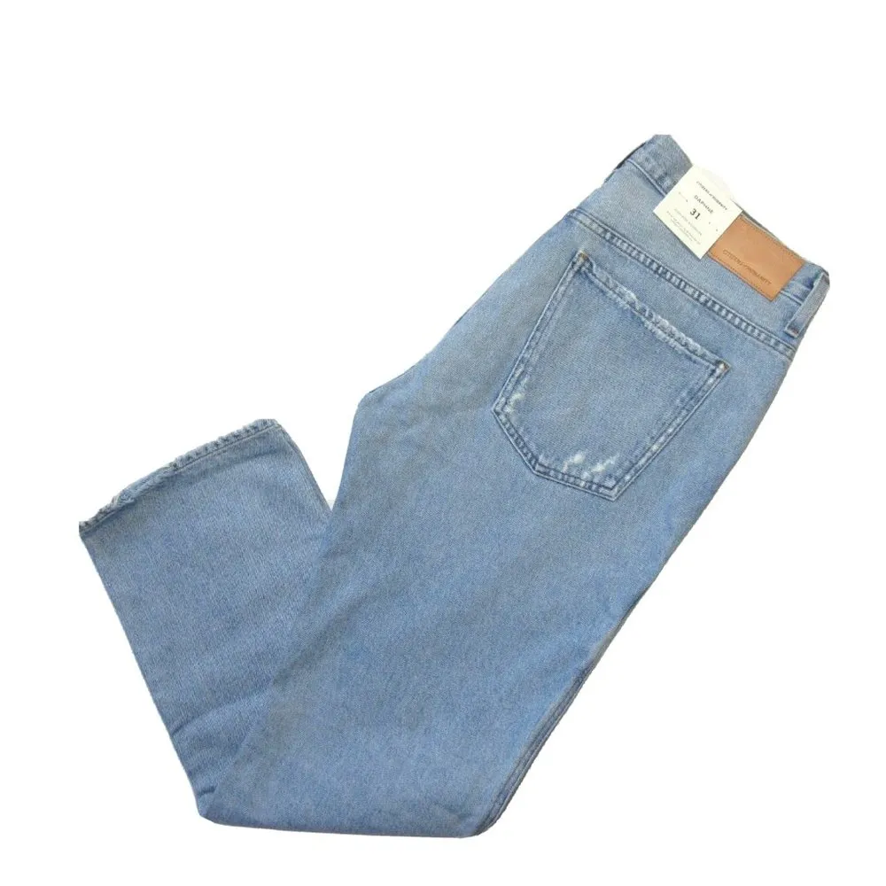 NWT Citizens of Humanity Daphne in Nuance High Rise Stovepipe Jeans 31 $258 - Image 6