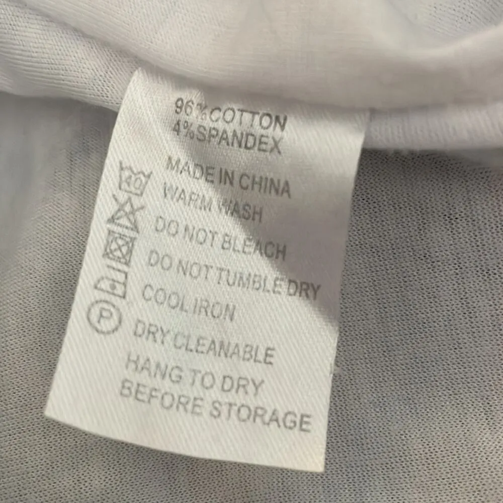 Swing Out Sister Black White Leaves Golf Skirt Size 8 Athletic Skort Preppy - Image 8