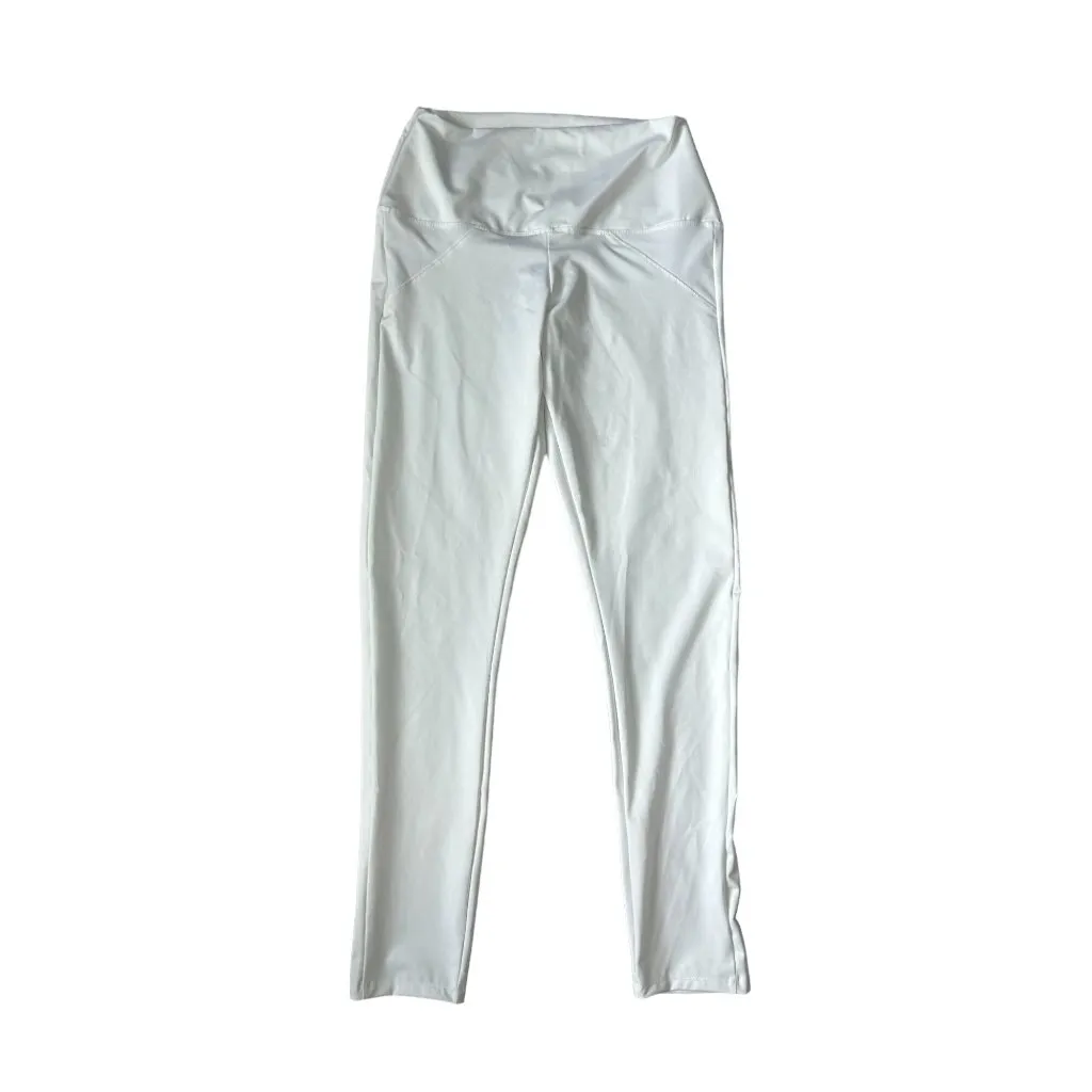 LUCKY IN LOVE x Bethanie Mattek Sands White Workout Leggings Sz M NEW with tags Size M - Image 2